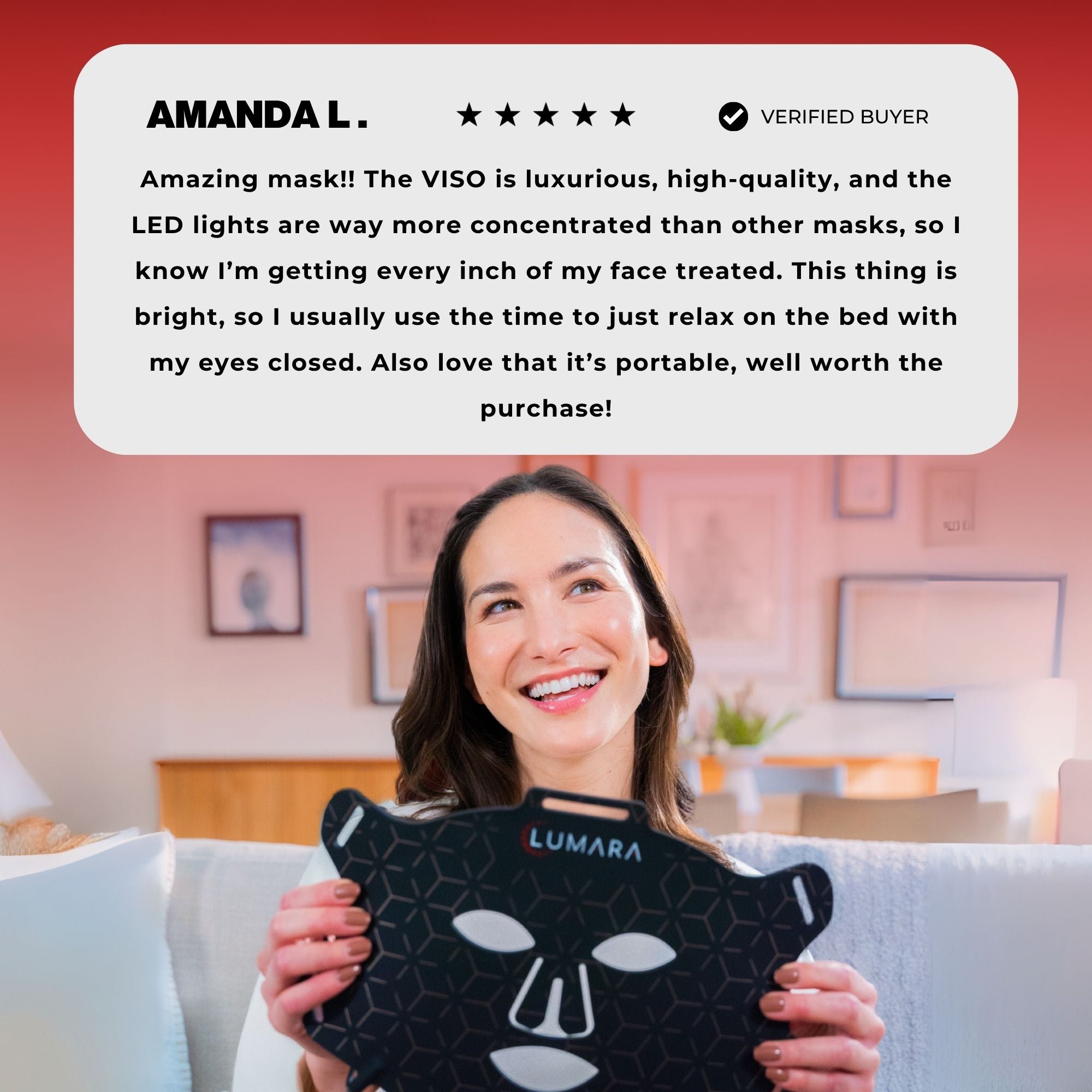 VISO - Anti-Aging Red Light Mask