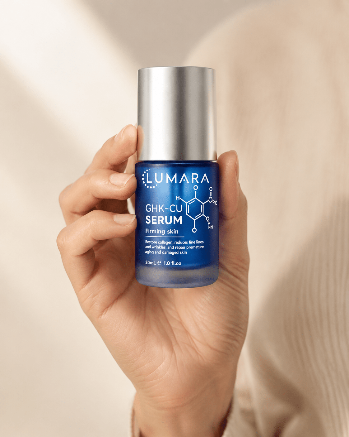 GHK-Cu Copper Peptide Serum – 30 mL