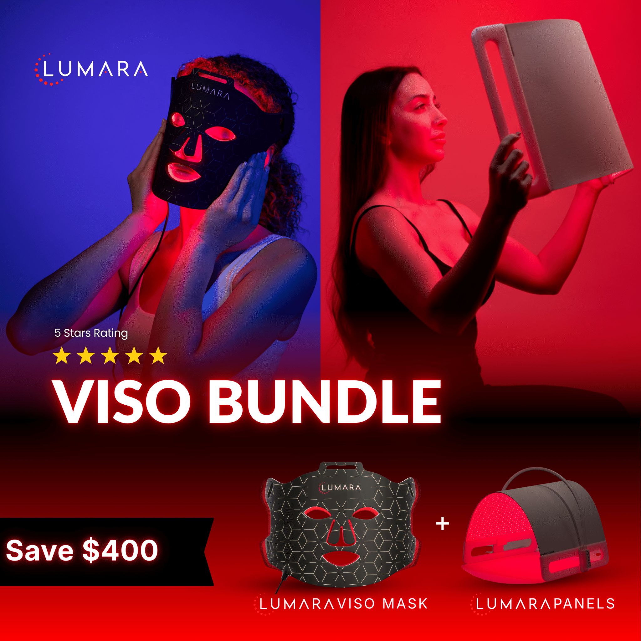 VISO - Anti-Aging Red Light Mask