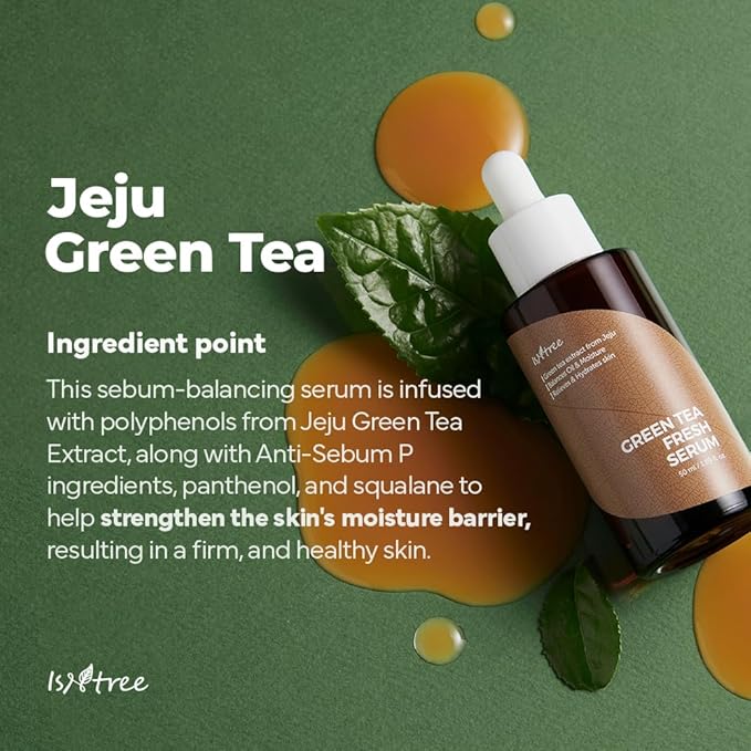 ISNTREE Jeju Green Tea Extract Serum