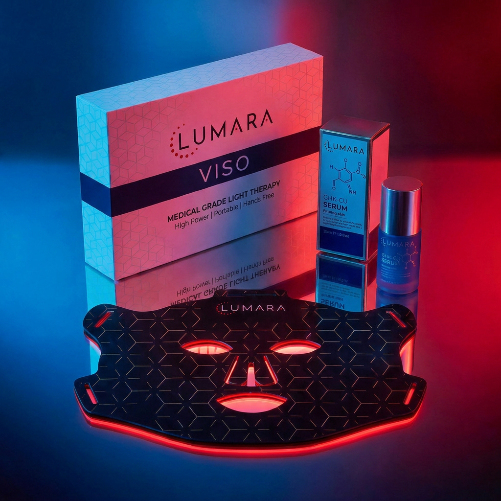 Lumara VISO Mask and GHK-Cu Serum complete ritual